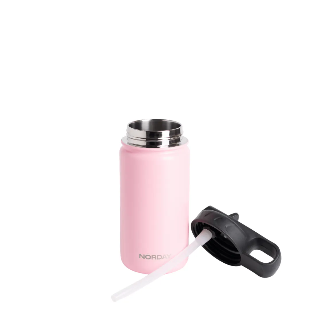 Norday Termo Kids - Vaso térmico de acero inoxidable infantil antiderrames