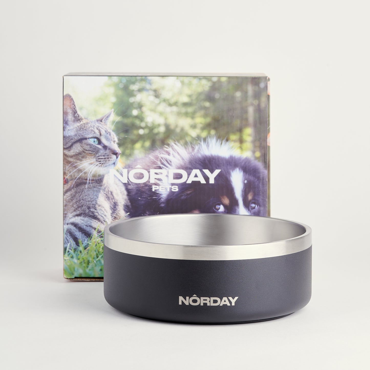 Norday Termo Pet Bowl- Vaso térmico de acero inoxidable