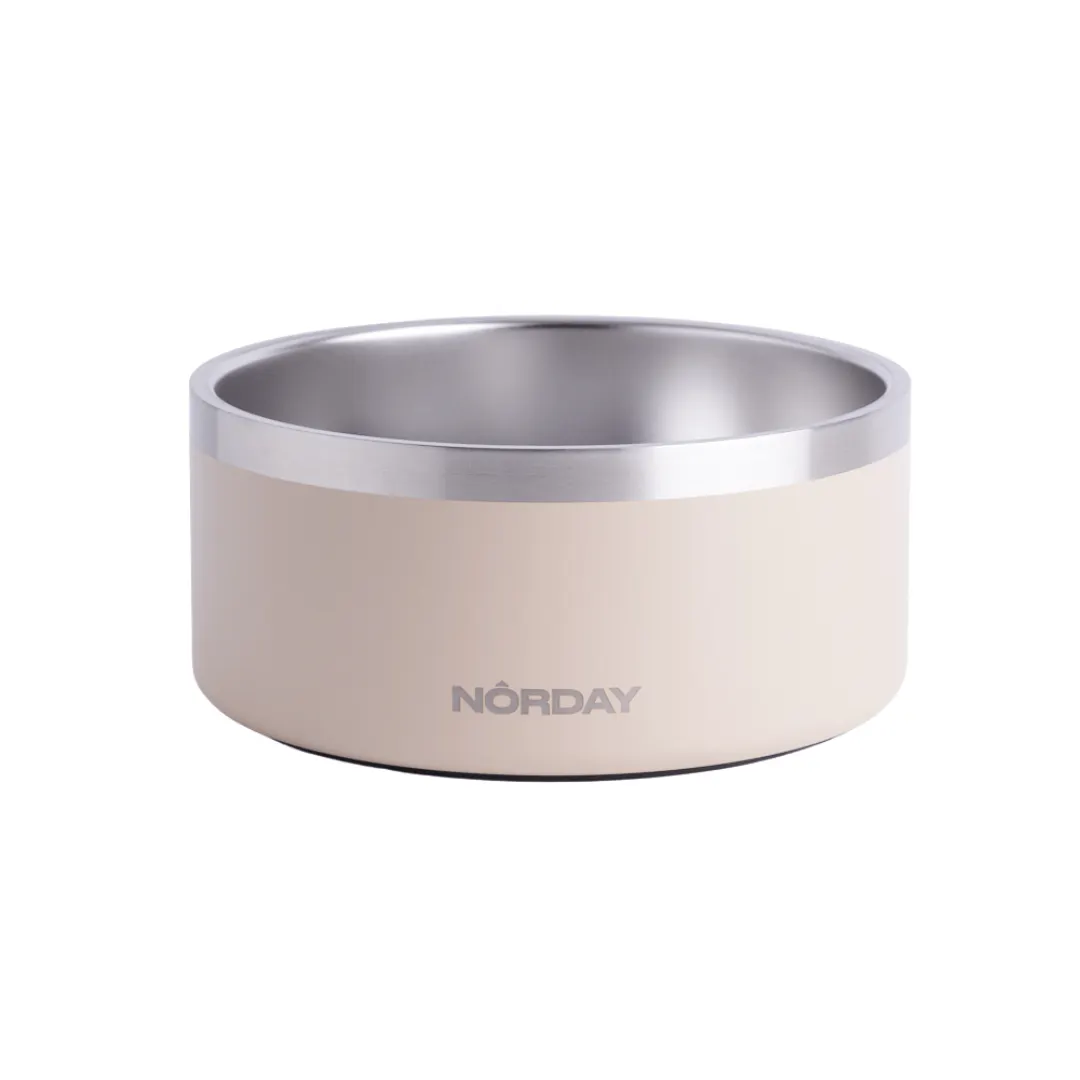 Norday Termo Pet Bowl- Vaso térmico de acero inoxidable