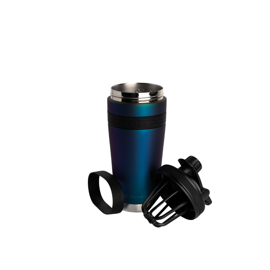 Norday Termo Shaker - Vaso térmico de acero inoxidable