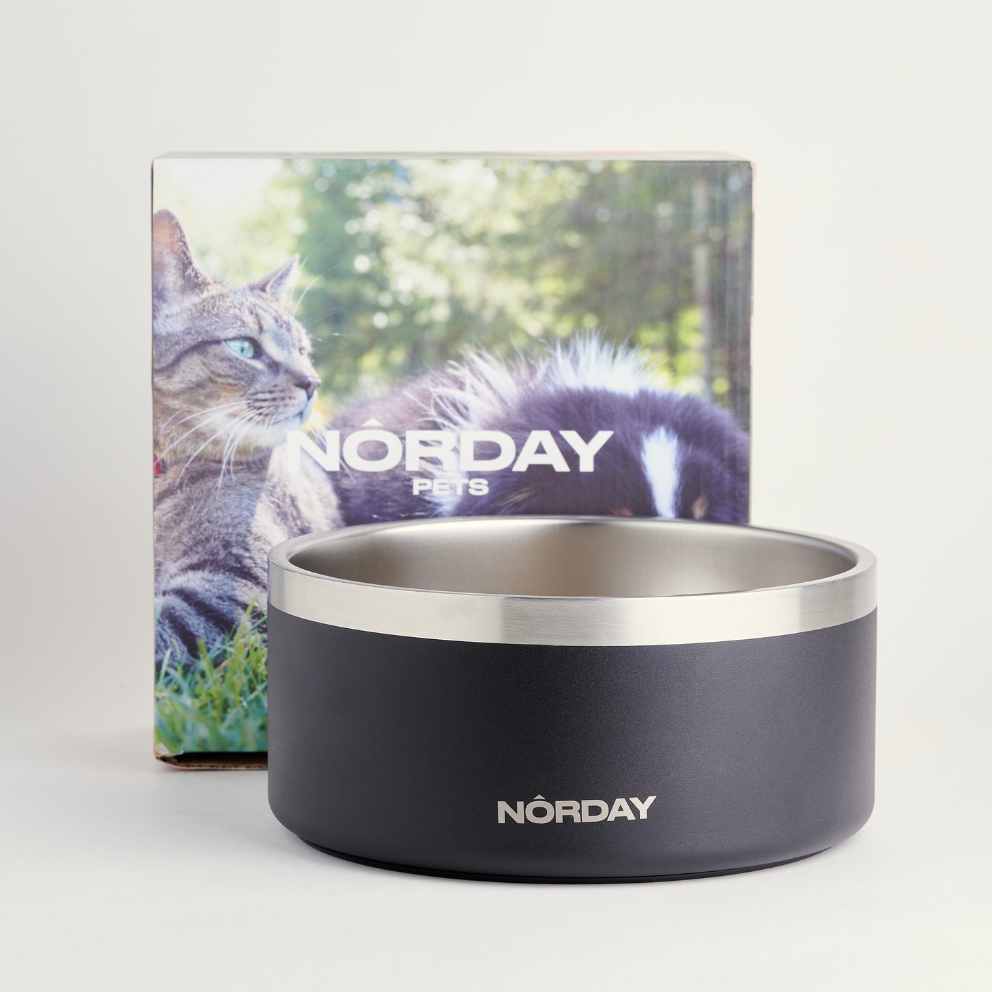 Norday Termo Pet Bowl- Vaso térmico de acero inoxidable