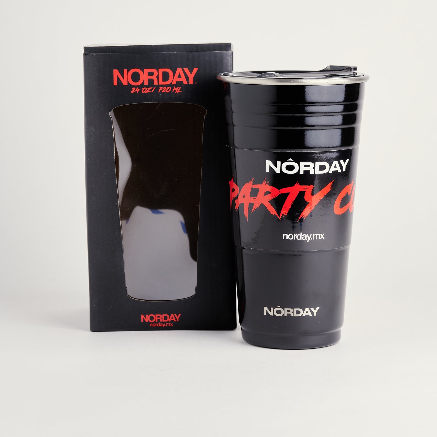 Norday Termo Party Cup - Vaso térmico de acero inoxidable