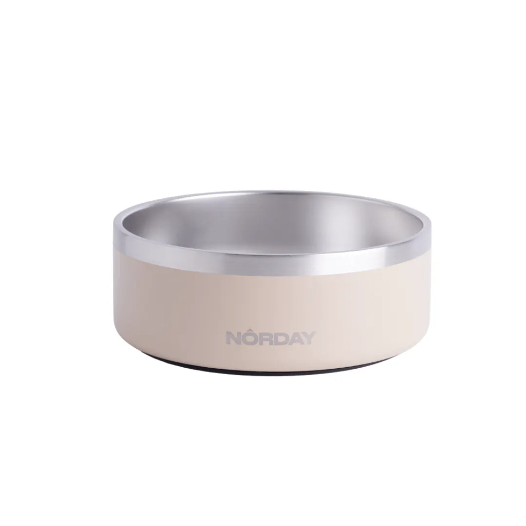 Norday Termo Pet Bowl- Vaso térmico de acero inoxidable