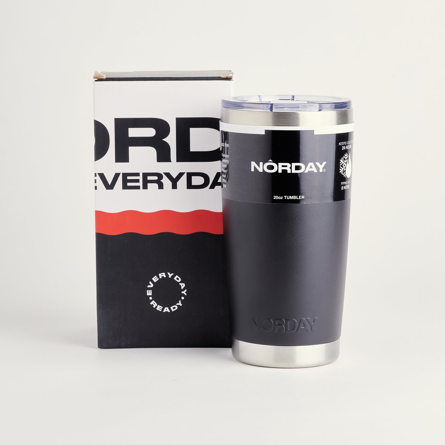 Norday Termo Tumbler 20oz - Vaso térmico de acero inoxidable